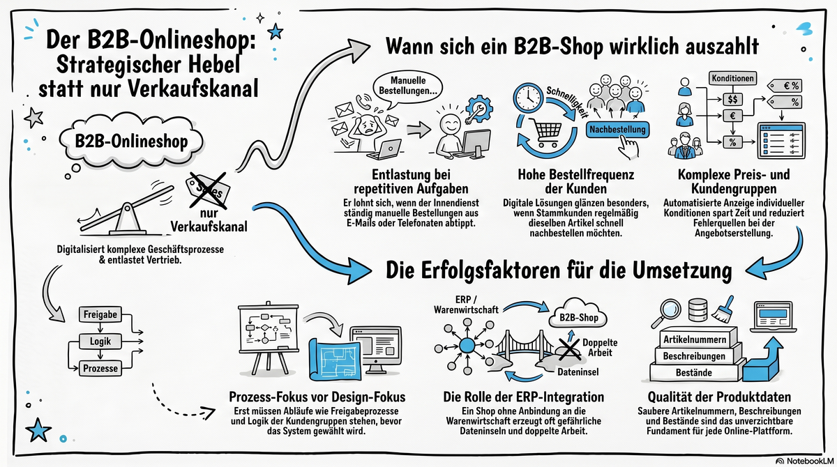 B2B Onlineshop erstellen lassen: wann lohne sich das wirklich
